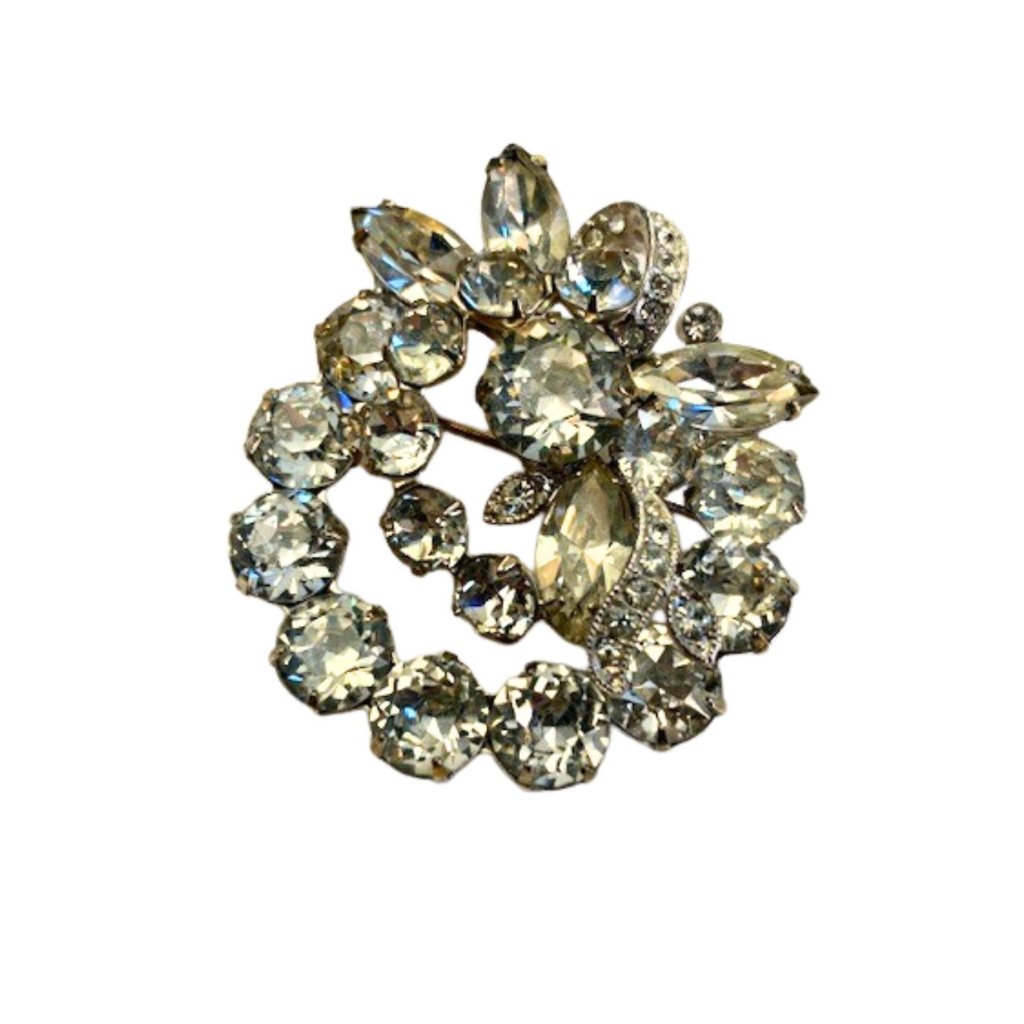 Vintage 1950s Eisenberg Ice Statement Brooch
